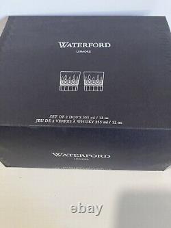 CLASSIC LISMORE (DOF) Double Old Fashioned Glasses Set of 2 Brand NewithBoxed