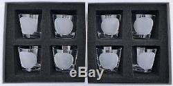 Christian Dior Set of Eight Tumbler or Double Old Fashioned Whisky Glasses