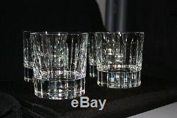Christofle Iriana Crystal Double Old Fashioned Glasses