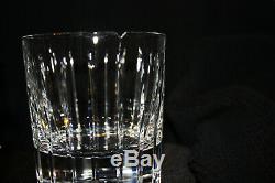 Christofle Iriana Crystal Double Old Fashioned Glasses