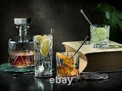 City 10.9 Ounce Double Old Fashioned Glass, Set of 4