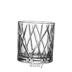 City 10.9 Ounce Double Old Fashioned Glass, Set of 4