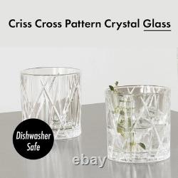 City Double Old Fashioned Glass Set 11 Fl. Oz, Set of 4