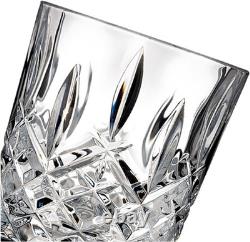 Classic Clear Crystalline Double Old Fashioned Glasses Gift Boxed Set of 4