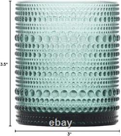 Classic Double Old Fashioned Glasses Sage Green, 6 Pack