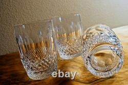 Colleen by Waterford Crystal of Double Old Fashioned 3 Glasses 12 oz