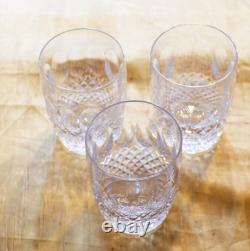 Colleen by Waterford Crystal of Double Old Fashioned 3 Glasses 12 oz