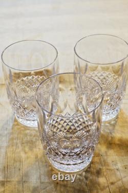 Colleen by Waterford Crystal of Double Old Fashioned 3 Glasses 12 oz