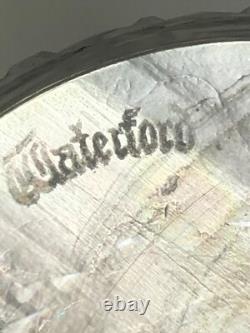 Colleen by Waterford crystal pair of Double Old Fashioned Glasses 4.5