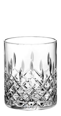 Crystal Double Old Fashioned Set of 6 Glasses Hand Cut DOF tumblers Tum