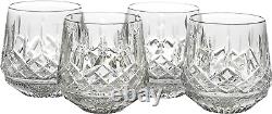 Crystal Lismore 9Oz Old Fashioned Glasses, Set of 4