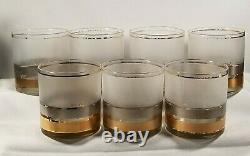 Culver Ltd Regency Double Old Fashioned Gold & Silver Band Tumbler (7)