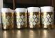 Culver VALENCIA Double Old Fashioned Glasses 22K Gold Mint Condition Set of 4