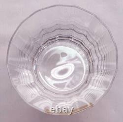 Dansk Facette Double Old Fashioned Glasses 3 3/4 (Set of 4) with16 Facets NICE