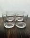 Dansk Facette Round Double Old Fashioned Glasses Set of 4, 3 1/2 Tall