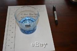 Denby Blue Jetty Double Old Fashioned Glasses 4 EA new in box