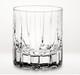 Discontinued Italian Crystal MCM Whiskey Tumblers + DOF Set brutalist BARWARE