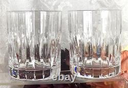 Double Old Fashioned Mikasa Park Ave Glasses a Pair