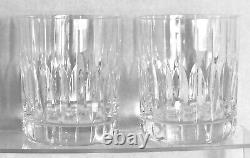 Double Old Fashioned Mikasa Park Ave Glasses a Pair