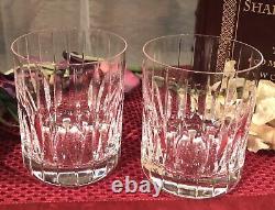 Double Old Fashioned Mikasa Park Ave Glasses a Pair