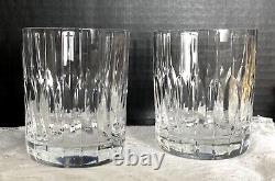 Double Old Fashioned Mikasa Park Ave Glasses a Pair