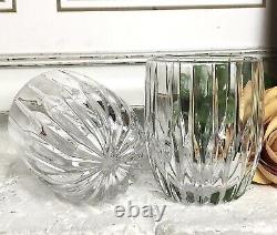 Double Old Fashioned Mikasa Park Lane Glasses 8 Oz Vintage Set of 2