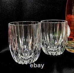 Double Old Fashioned Mikasa Park Lane Glasses 8 Oz Vintage Set of 2