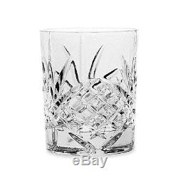 Dublin Double Old Fashioned Glasses (Set of 4) Godinger Elegant Style Crystal