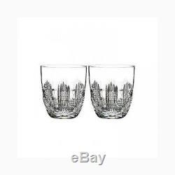 Dungarvan Double Old Fashioned Glass Pair, New