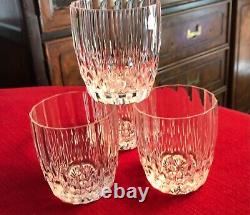 Durand Glasses Double Old Fashioned Bretagne pat. Set of 4 FREE SHIP