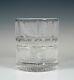 EDINBURGH Scotland Crystal THISTLE 3-3/4 Double Old Fashioned Whiskey Glass