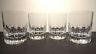 EXCELLENT Baccarat Crystal ROTARY (1981-2001) Set of 4 Double Old Fashioned 4