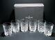 EXCELLENT Waterford Crystal GRAINNE Set of 6 Double Old Fashioned 4 3/8