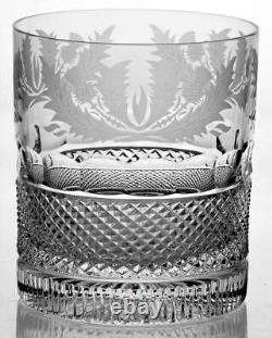 Edinburgh Crystal Thistle Double Old Fashioned Glass 5935015