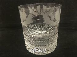 Edinburgh Crystal Thistle Pattern Double Old Fashioned Glass(s)