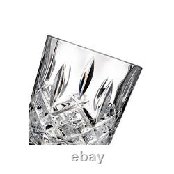 Elegant Double Old Fashioned Glasses Set of 4, 11 oz, Clear Crystal Drinkware