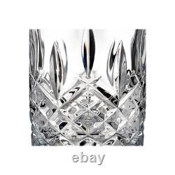 Elegant Double Old Fashioned Glasses Set of 4, 11 oz, Clear Crystal Drinkware