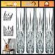Elegant Double Old Fashioned Glasses Set of 4 11 oz Clear Drinkware, Perfect f