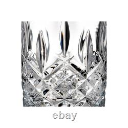 Elegant Double Old Fashioned Glasses Set of 4 11 oz Clear Drinkware, Perfect f