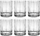 - European Quality Glass Crystal Set of 6 Double Old Fashioned Tumblers