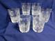 F7 Waterford Crystal Millennium Series Double Old Fashioned Glasses Lot of 6
