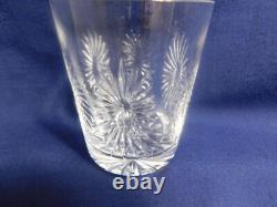F7 Waterford Crystal Millennium Series Double Old Fashioned Glasses Lot of 6