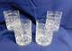 F8 Ralph Lauren Crystal Ashton Double Old Fashioned Glasses Lot of 4