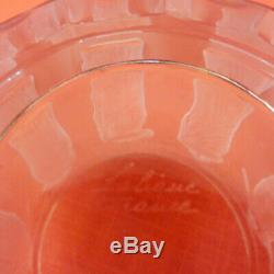 FEMMES ANTIQUES Lalique Double Old Fashioned 3.8 little chip AS IS NEVER USED