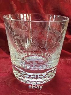 FLAWLESS Exquisite BACCARAT France PARME Crystal 16Oz DOUBLE OLD FASHIONED GLASS