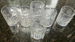 FLORA 6 Pcs. Clear Double Old Fashioned Glass Tumbler Oiva Toikka LITTALA Arabia