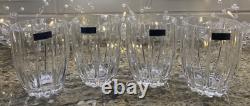 FOUR (4) MARQUIS by Waterford OMEGA Double Old Fashioned 4 3/8 Glasses NEW BOX