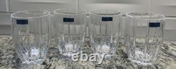 FOUR (4) MARQUIS by Waterford OMEGA Double Old Fashioned 4 3/8 Glasses NEW BOX