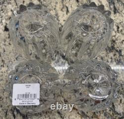 FOUR (4) MARQUIS by Waterford OMEGA Double Old Fashioned 4 3/8 Glasses NEW BOX