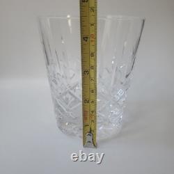 Fabergé D'Arcy Clear Crystal Rocks Glasses Double Old Fashioned Barware Man Cave